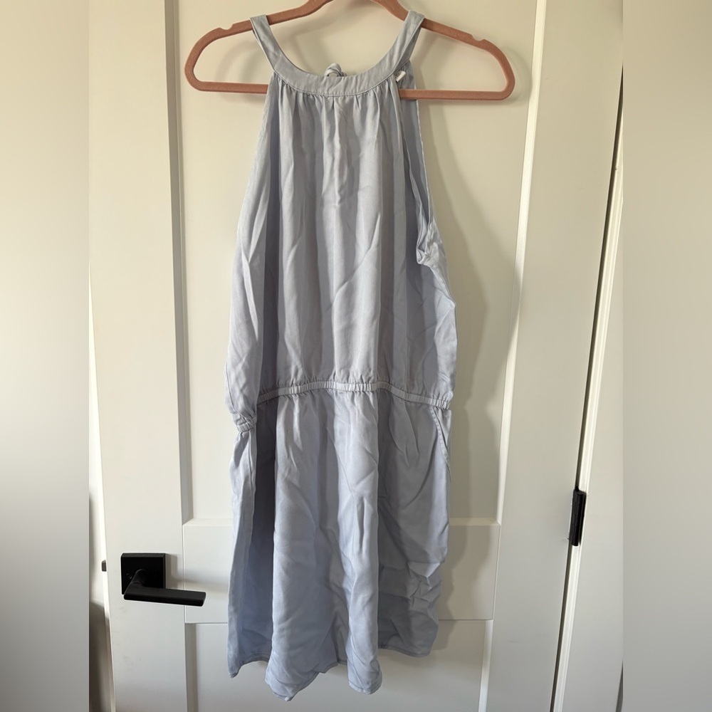 tentree Light Blue Mini Dress